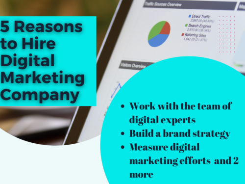 Top Five Reasons to Hire a Digital Marketing Company Immediately    
